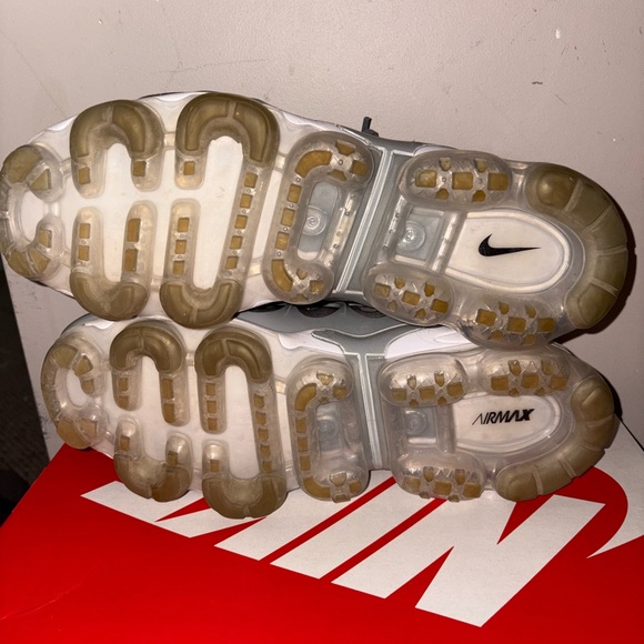 Nike Cool Gray VaporMax Plus Sneakers - Picture 3 of 5